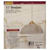 Cordelia Lighting | (2) 15" Pendant Interior Lights