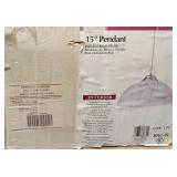 Cordelia Lighting | (2) 15" Pendant Interior Lights