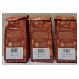 (3) Caribou Coffee | Pumpkin Love - A Pumpkin Flavored Coffee - Medium Roast | Ground - 11 oz Bags