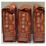 (3) Caribou Coffee | Pumpkin Love - A Pumpkin Flavored Coffee - Medium Roast | Ground - 11 oz Bags