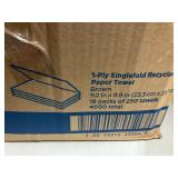 Singlefold Paper Towels