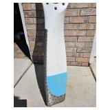 Vintage Woodenand metal Edge Propeller