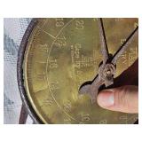 Vintage Brass Dairy Scales (Handson, Sargent, Chatillon)