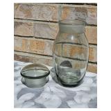 Holmegaard Smoke Glass "Key West" Cocktail Shaker from Designer Per Lutken