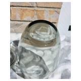 Holmegaard Smoke Glass "Key West" Cocktail Shaker from Designer Per Lutken