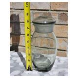 Holmegaard Smoke Glass "Key West" Cocktail Shaker from Designer Per Lutken