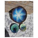 Bill Cambell Pottery Collection *Bottom of large Bowl Has Spidering*