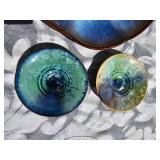 Bill Cambell Pottery Collection *Bottom of large Bowl Has Spidering*