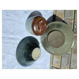 Signed Earthenware Bowls & Mugs