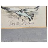 Vintage Signed Enrico Molino Lithograph "Gallop"