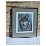 James Meger Signed & Numbered "Grey Wolf"