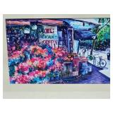 Angelo Sallo - Greenwick Village Flowers Colored Print