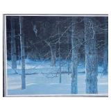 Robert Bateman - Midnight - Black Wolf Singed & Numbered Print