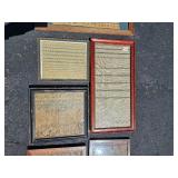 Vintage Stitch Pattern Samplers Group A