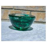 Kosta Bota Anna Ehrner Emerald Glass Bowl