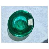 Kosta Bota Anna Ehrner Emerald Glass Bowl