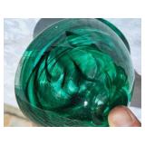 Kosta Bota Anna Ehrner Emerald Glass Bowl