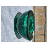 Kosta Bota Anna Ehrner Emerald Glass Bowl