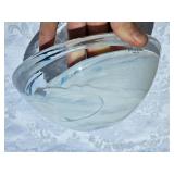 Kosta Bota Anna Ehrner Pearl  Glass Bowl