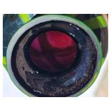 Stunning Czech Bavarian Glass Vase