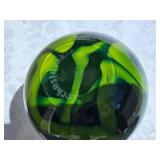 Stunning Czech Bavarian Glass Vase