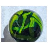 Stunning Czech Bavarian Glass Vase