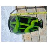 Stunning Czech Bavarian Glass Vase