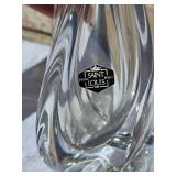Saint Louis Crystal Bud Vase