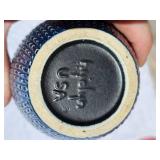 1950s "Basketry" Ceramic Vase by Esta Huttner for Hyalyn Pottery