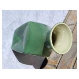 Red Wing Pottery Pinched Vase