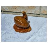 Red Wing Pottery Badger Football Figure