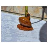 Red Wing Pottery Badger Football Figure