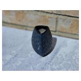 Charming Dimpled Earthenware Vase