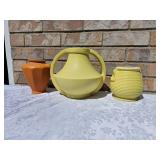Vintage Coors Pottery Yellow & Orange