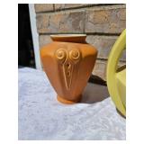 Vintage Coors Pottery Yellow & Orange