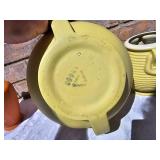 Vintage Coors Pottery Yellow & Orange