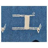 Stunning Blue Tunisian Tribal Rug