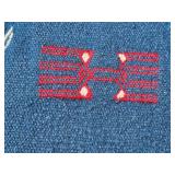 Stunning Blue Tunisian Tribal Rug