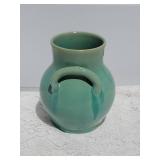 Vintage Zanesville Fine Ceramic Vase - Sea Green