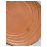 *SIGNED* Studio Art Terra Cotta Charger