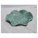 Hawaiian Studio Art Ceramic Leaf Plate
