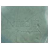 Hawaiian Studio Art Ceramic Leaf Plate