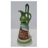 Antique Minnesota Fine Ceramic Handpainted Pitcher - Stillwater High School, Stillwater Minn.