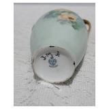 *SIGNED* Antique German Fine Handpainted Floral Vase