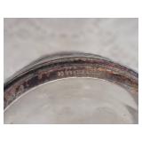 Antique Derby Silver Decanter