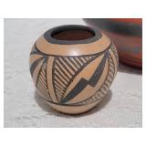 *SIGNED* Indigenous Hopi Fine Art Pottery Vessels - (3)