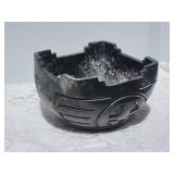 *SIGNED* Santa Clara Pottery - Sculpted Square Planter