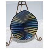 *SIGNED* Fine Art Luzern Pottery - Black Leaf Plate