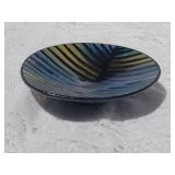 *SIGNED* Fine Art Luzern Pottery - Black Leaf Plate