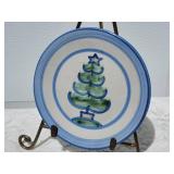 *SIGNED* Adorable Vintage Hand Painted Christmas Ceramic Service - M.A. Hadley - (15)